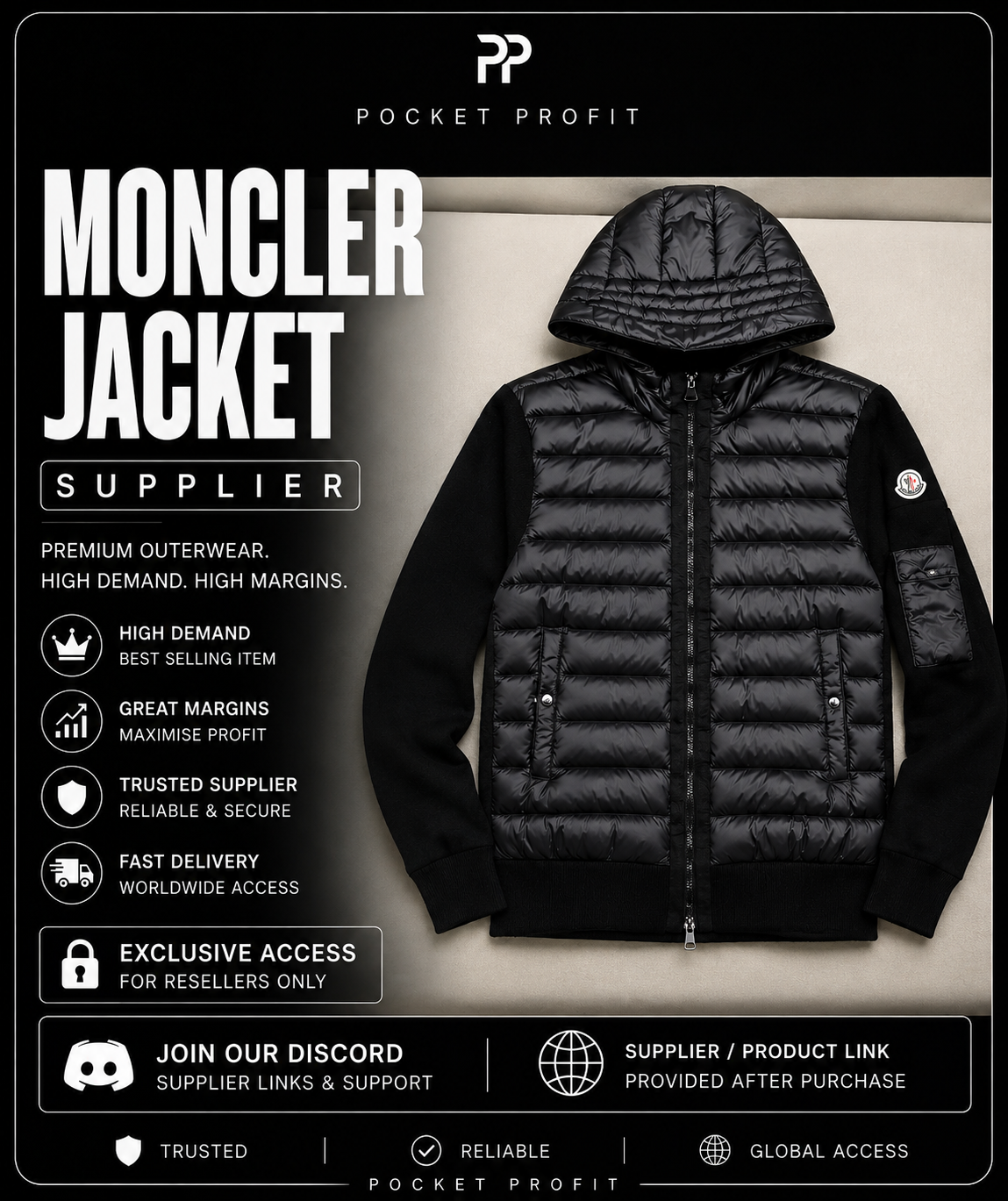 Moncler Jacket Supplier