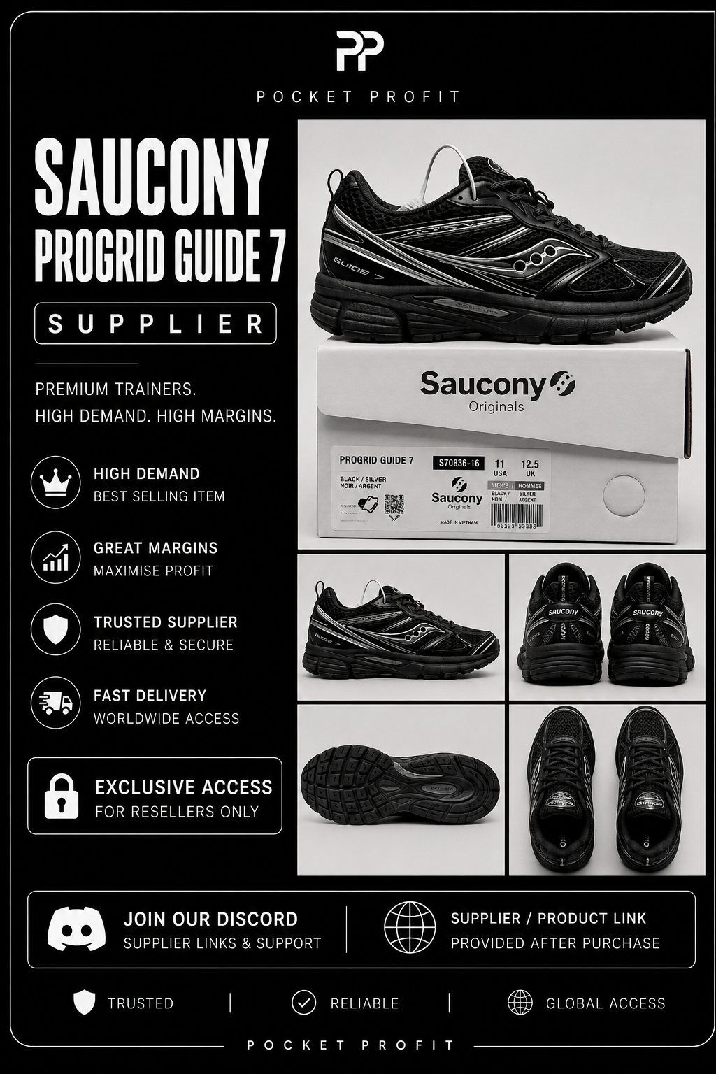 Saucony Progrid Guide7 Supplier