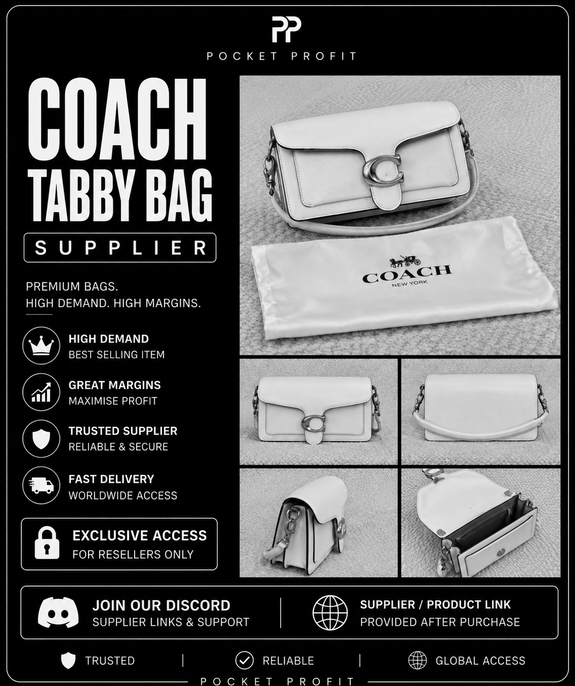 Coach Tabby Bag Supplier