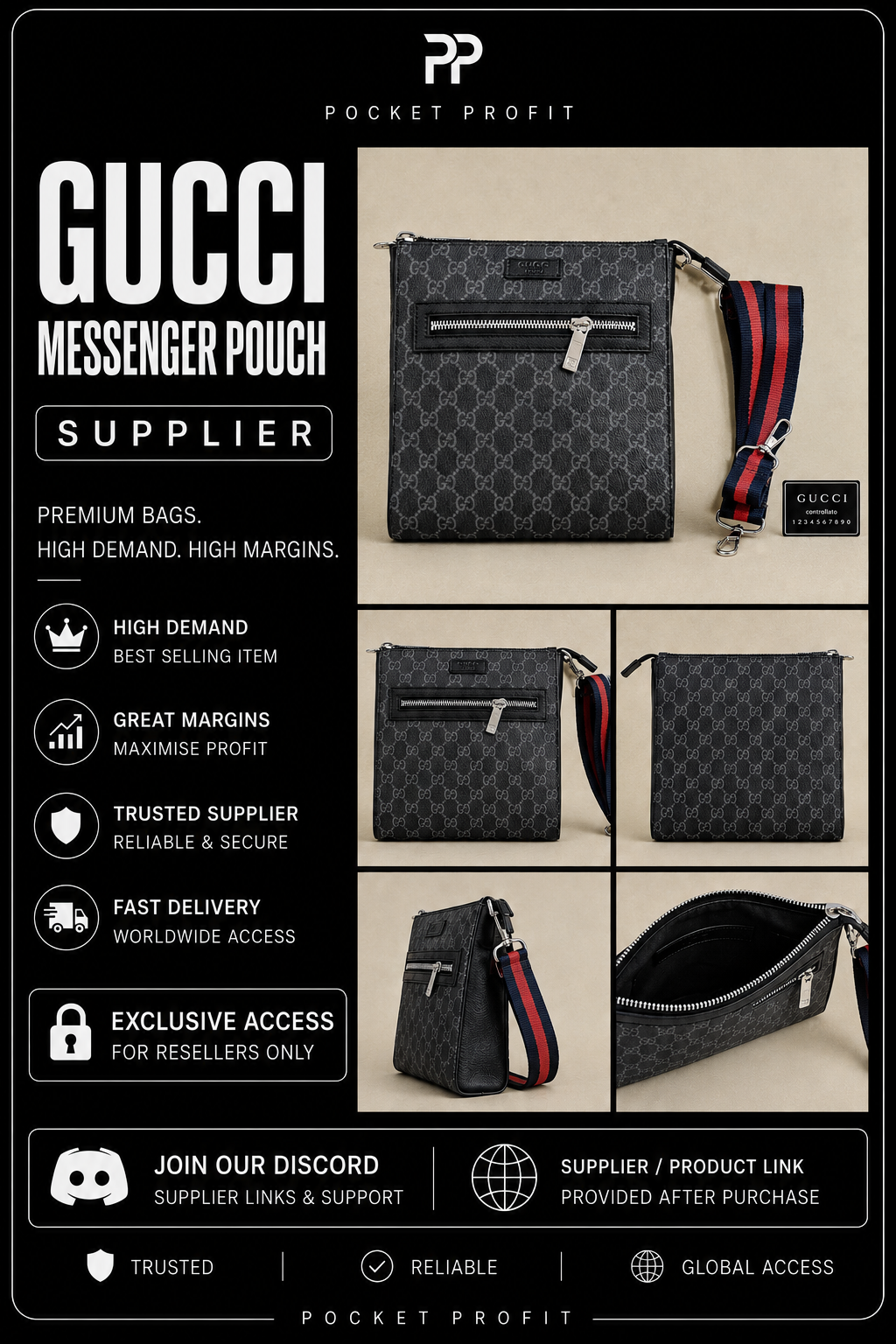 Gucci Messenger Pouch