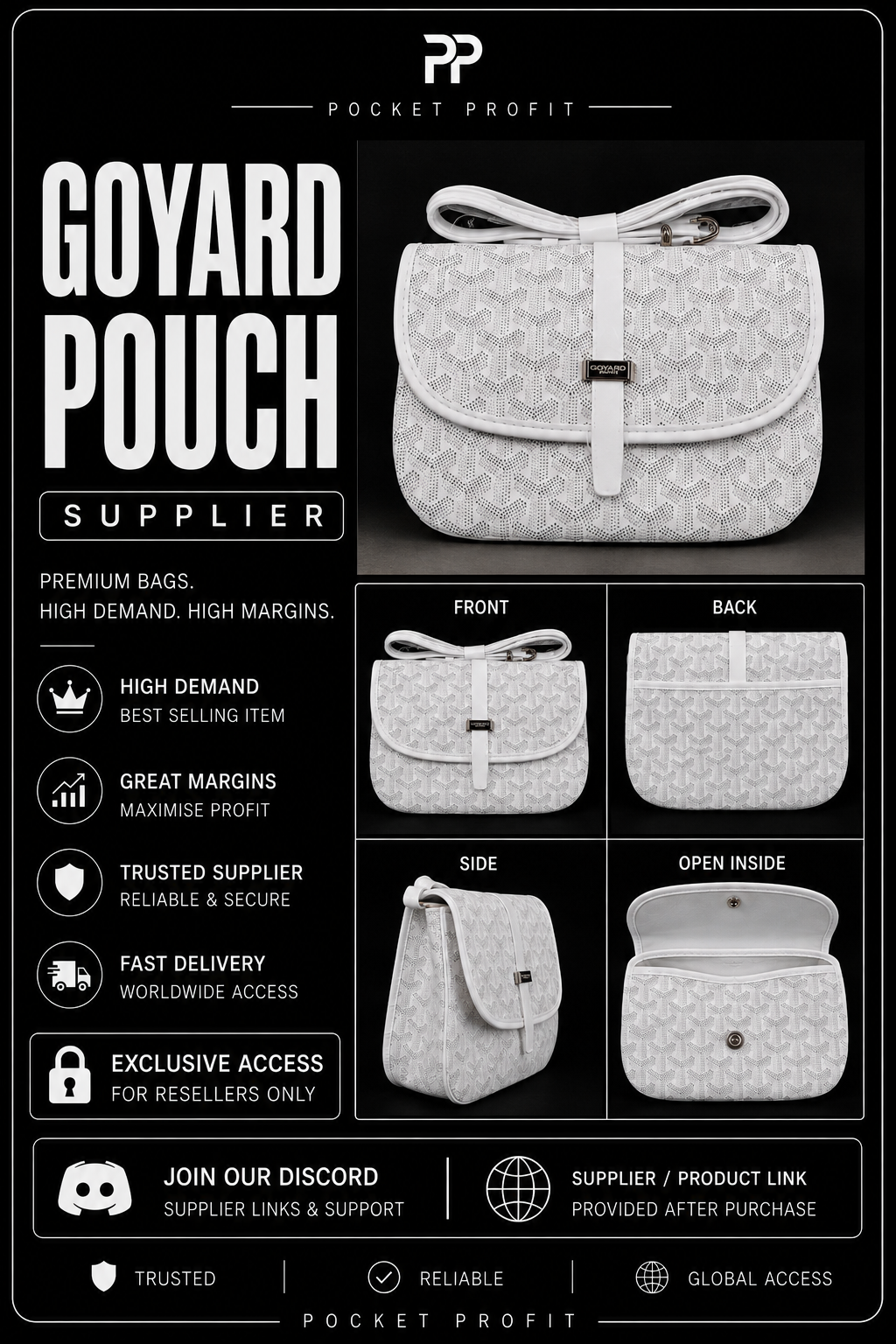 Goyard Pouch Supplier